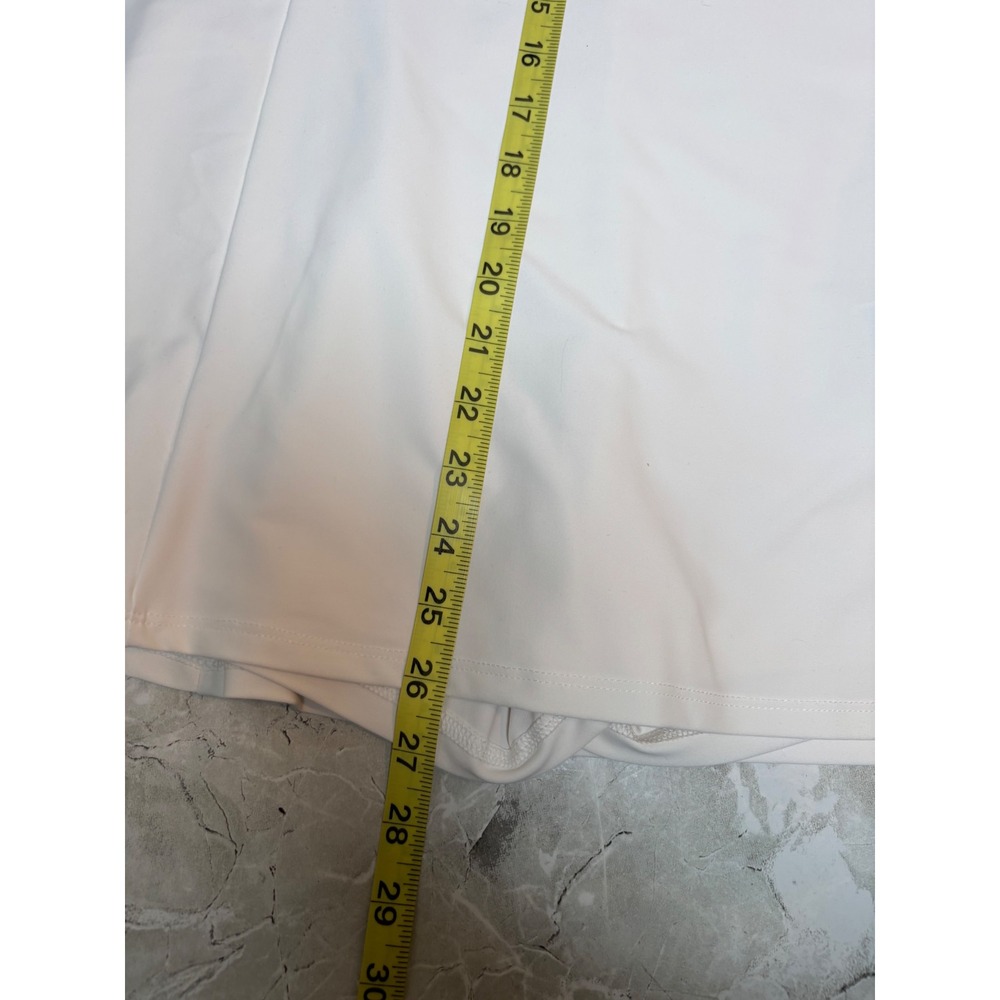 Old Navy Active Powersoft White Sleeveless Mini Dress Go-Dry Size M Graduation - Picture 8 of 8